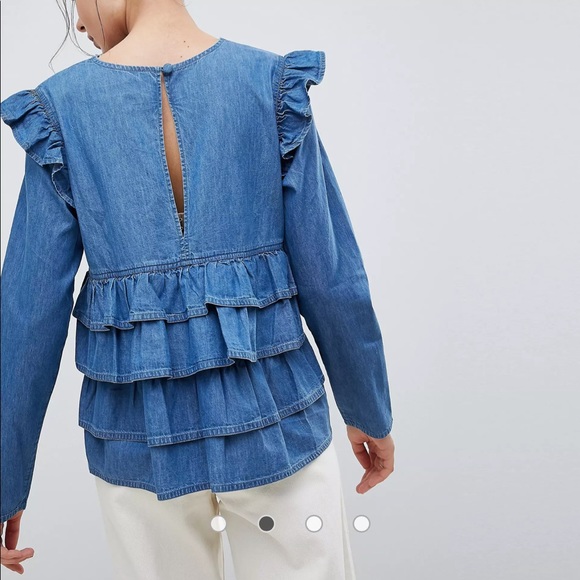 ASOS | Denim top - Picture 3 of 6